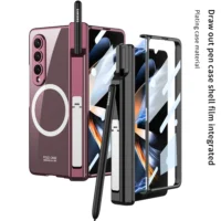 Electroplated-Pen-Box-Bracket-Case-for-Samsung-Galaxy-Z-Fold-4-5-5G-for-Magsafe-Magnetic.webp