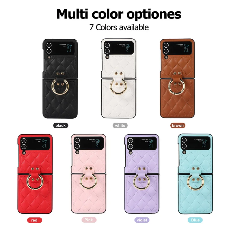 Luxury-Leather-Ring-Buckle-Phone-Cases-For-Samsung-Galaxy-Z-Flip-5-4-3-5G-Fashion.webp