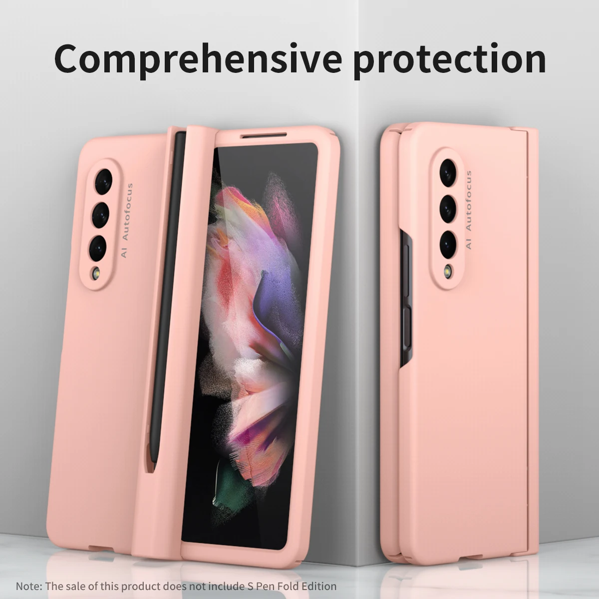Folding Design Full Body Fashion Funda Case for Samsung Galaxy Z Fold4 5G Fold 4 Fold3 Fold 3 2 Fold2 Zfold4 S Pen Slot Bag 1