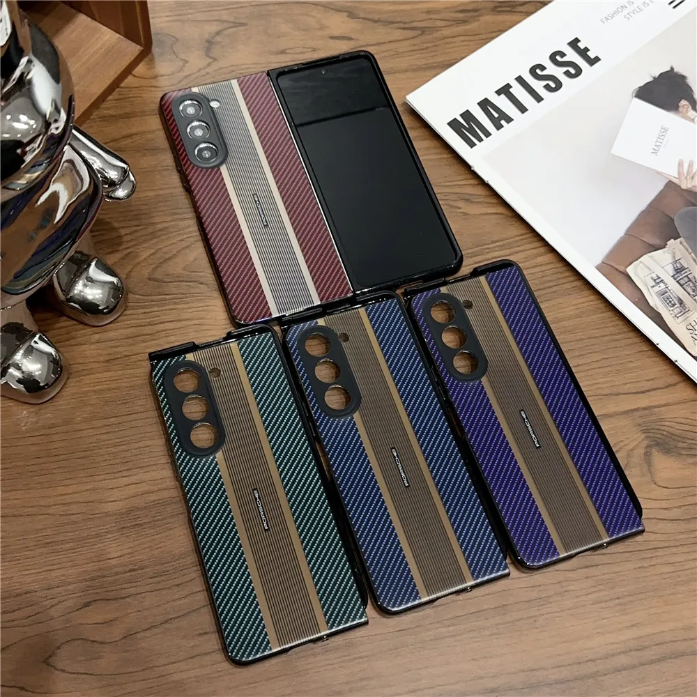 Korean Business Boy Man IMD Phone Case For Samsung Galaxy Z Fold 4 Case For Galaxy Z Fold3 Case 5G Z Fold5 Cover Z Fold 5 4 3 1